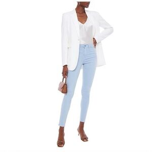 L'agence Marguerite High Rise Skinny Jeans Sky Blue Wash